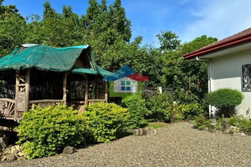 FOR-SALE-Luxury-Home-with-Landscaped Garden-In-Talisay-City-Cebu-Nipa-Hut