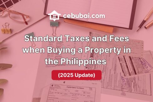 Standard Taxes Fees Buying Property Philippines 2025 v2